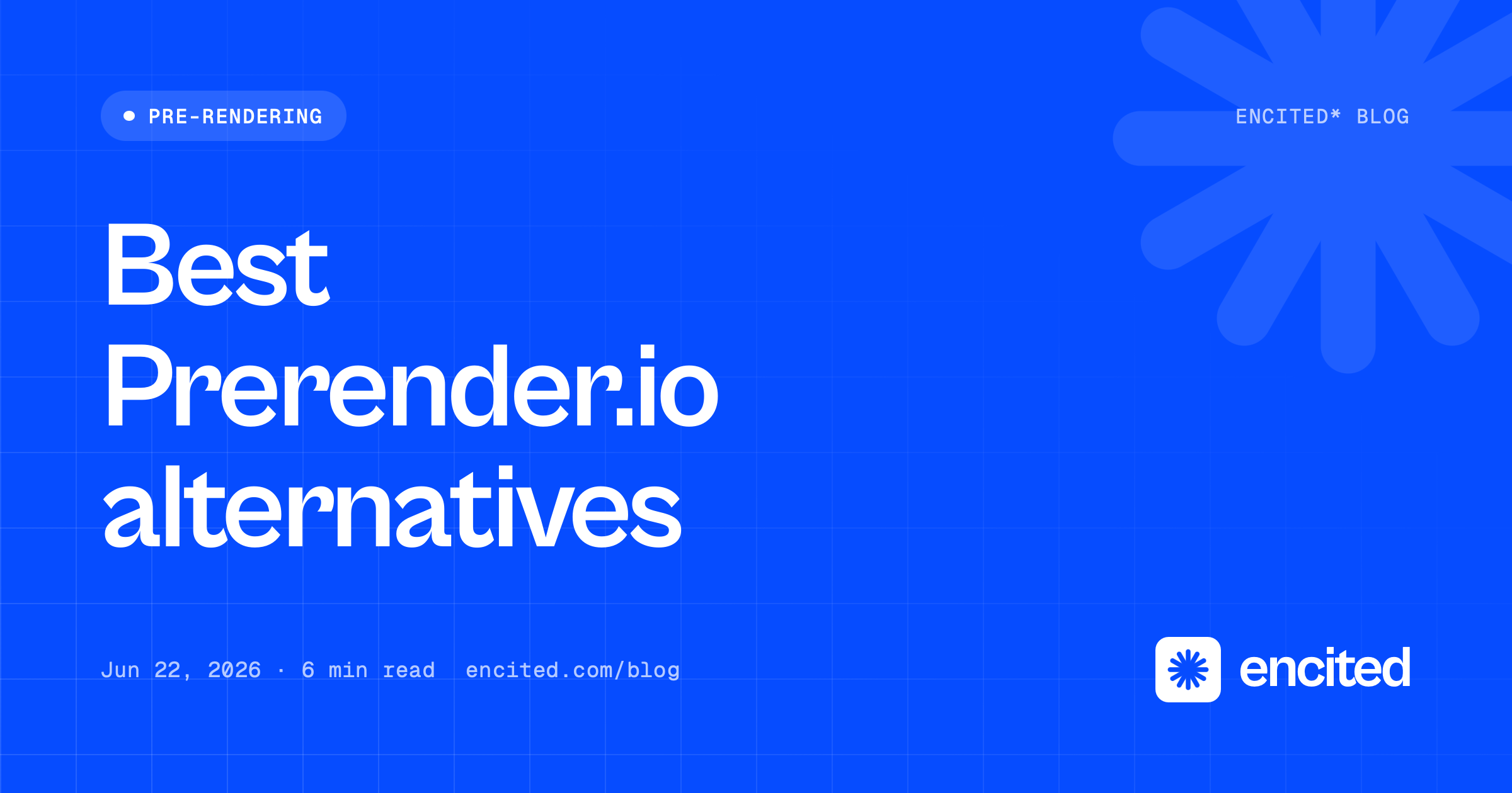Prerender.io alternatives for JavaScript SPAs