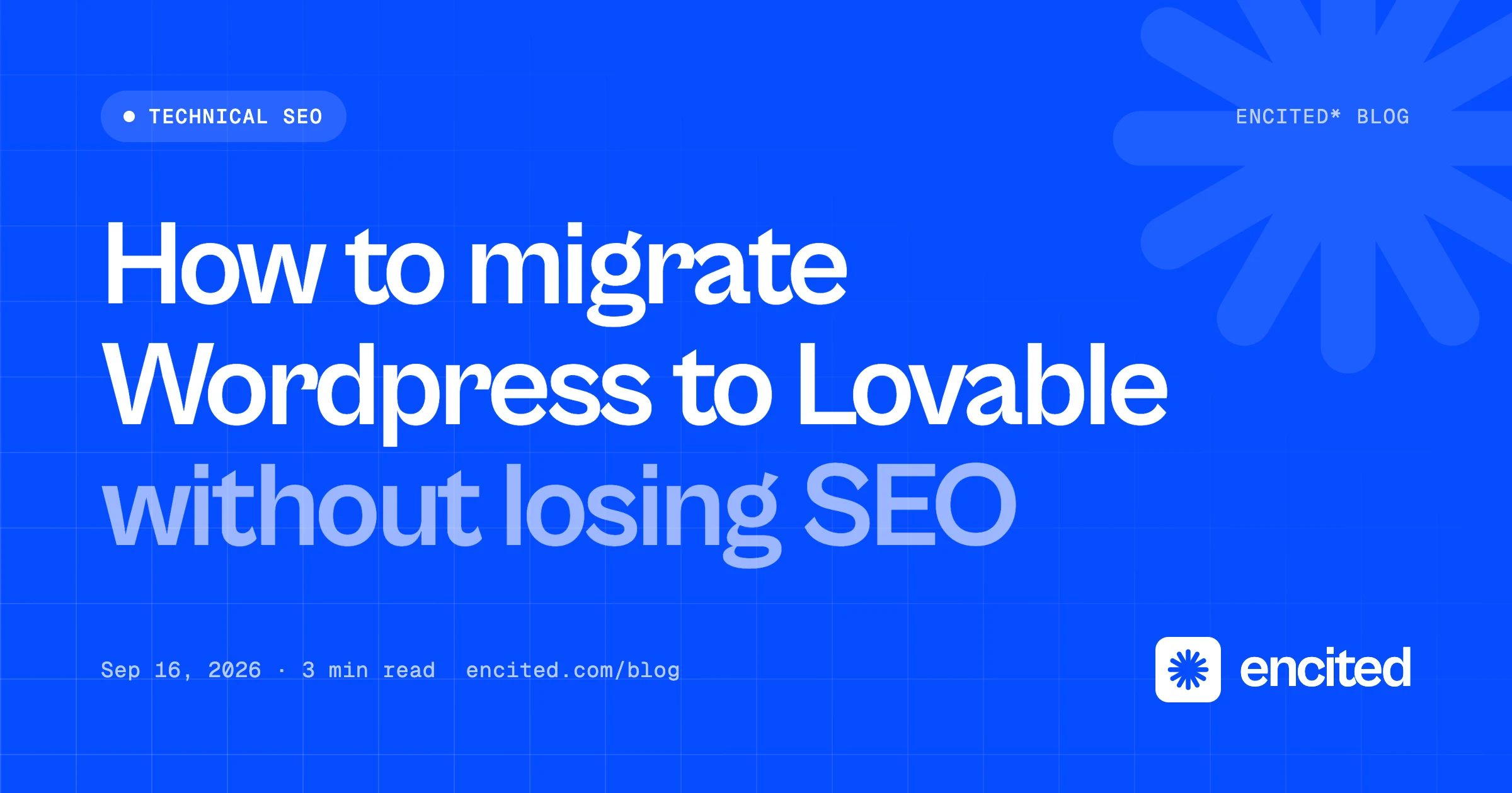 How to Migrate a WordPress Site to Lovable Without Losing SEO